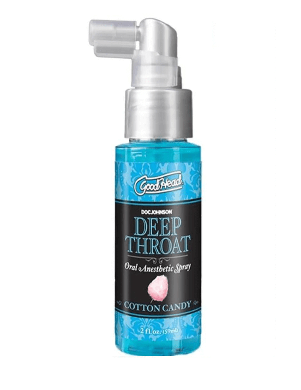 Goodhead Deep Throat Desensitizing Spray 2 oz Cotton Candy