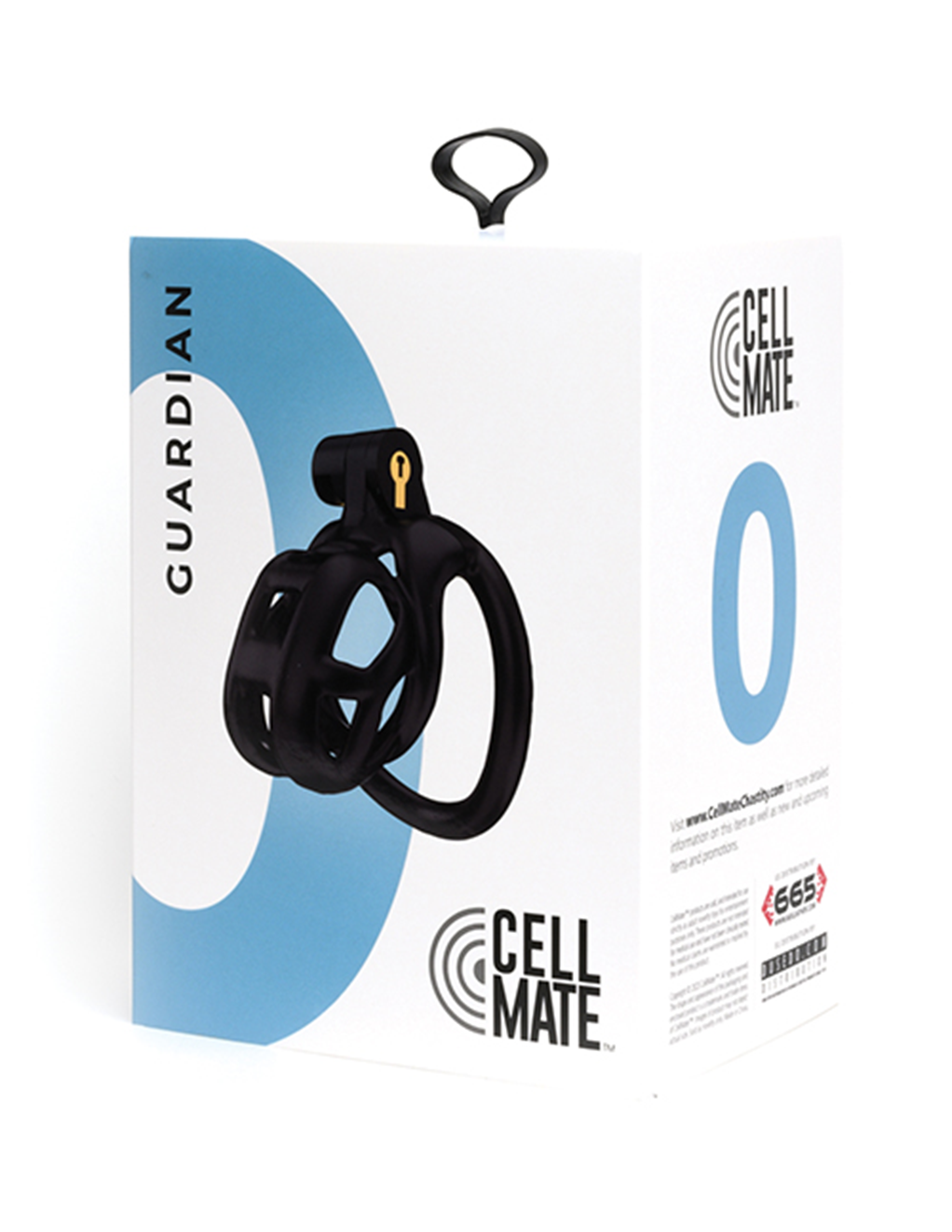 Cellmate Guardian Chastity Cage – Size 0 Black