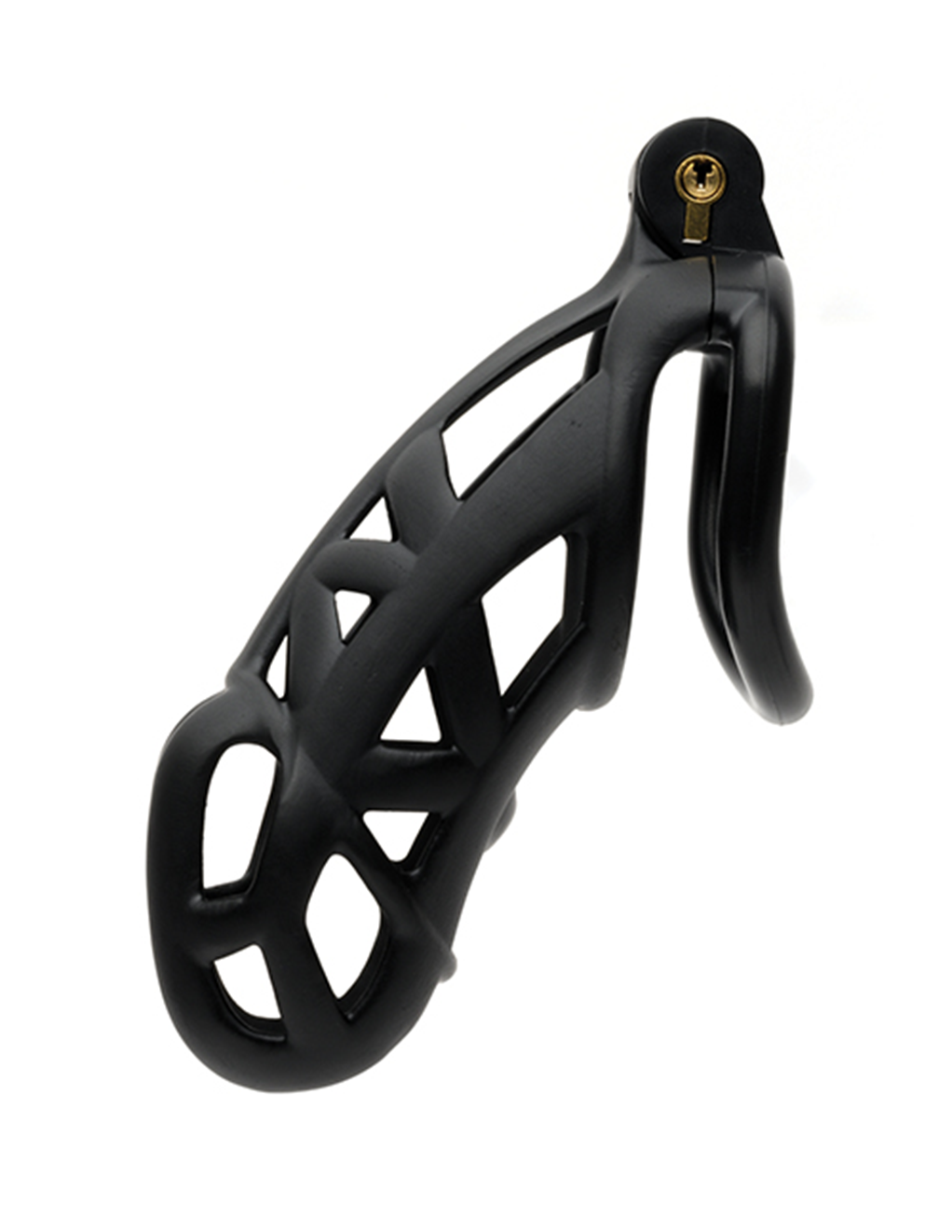 Cellmate Guardian Chastity Cage – Size 4 Black