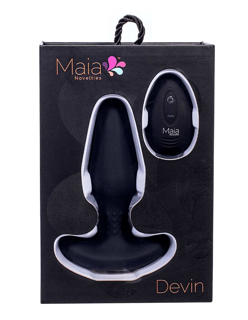 Maia Devin Dual Motor Butt Plug Package
