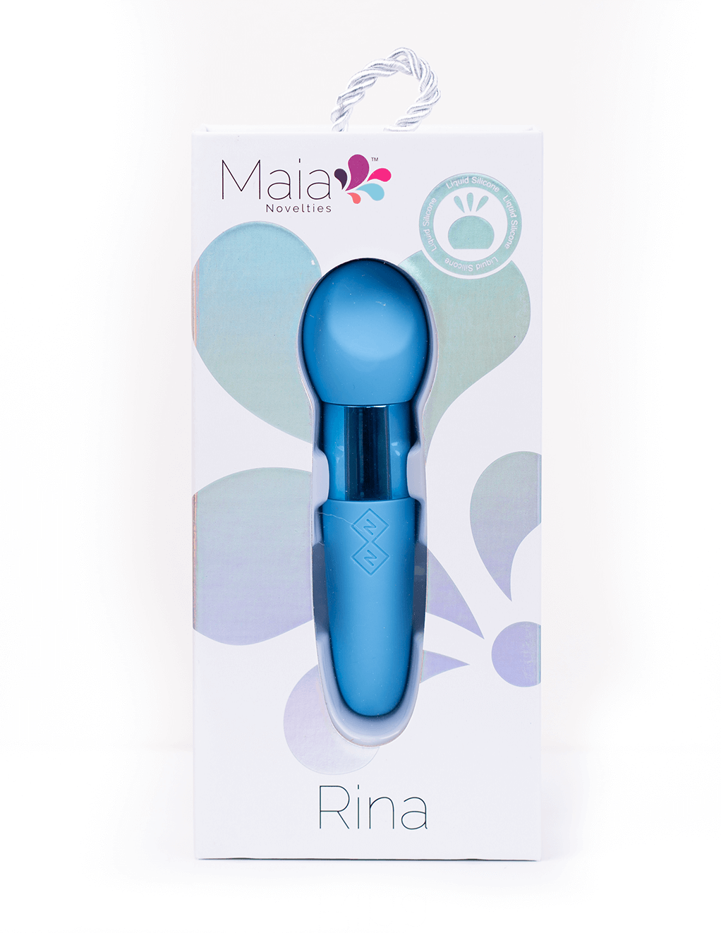 Maia Rina Dual Motor Vibrator - Blue Package