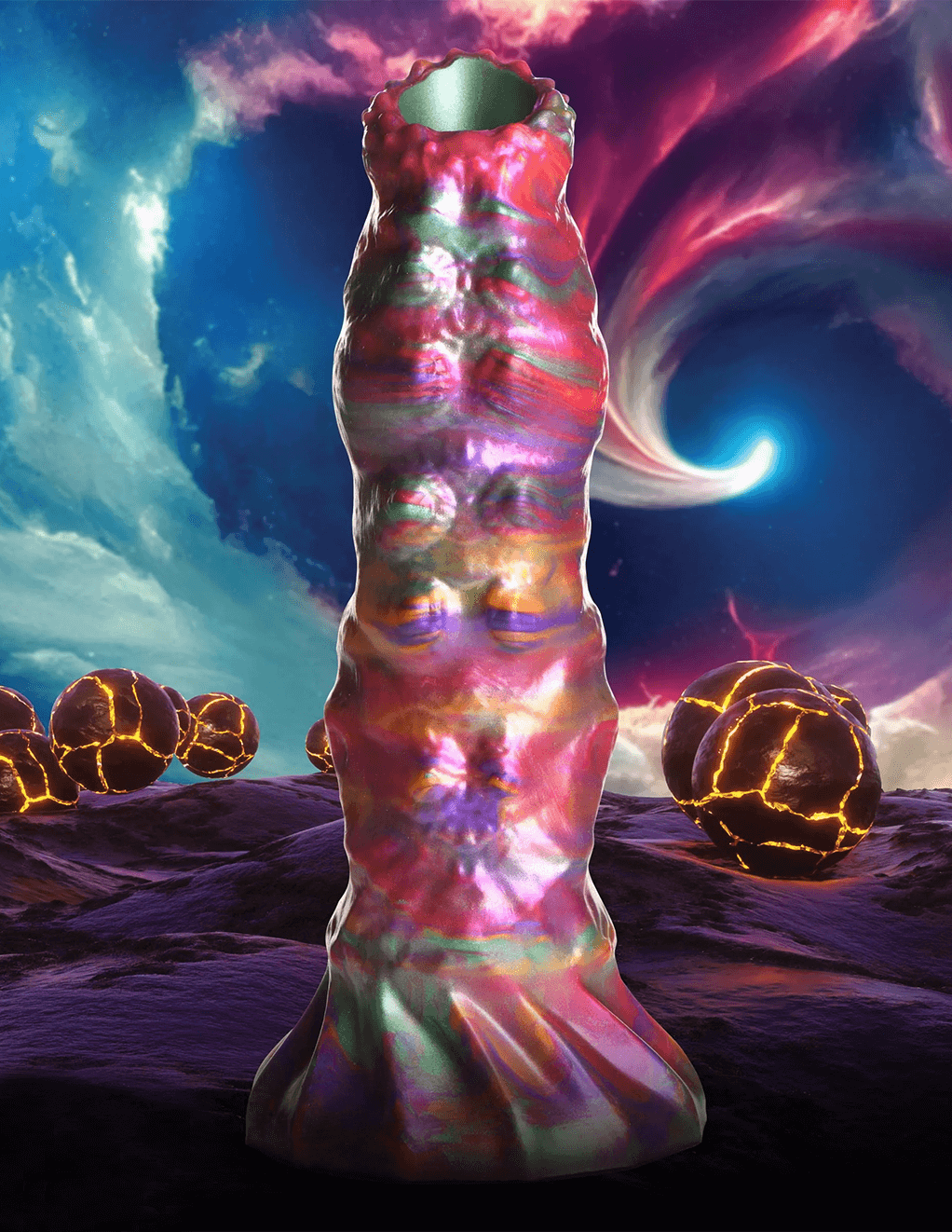 Creature Cocks Larva Ovipositor Dildo