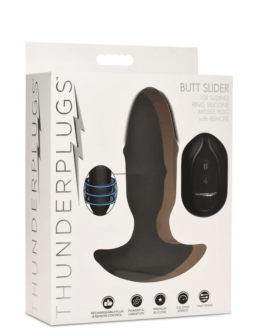 Butt Slider Missile Plug w/ Remote-Package