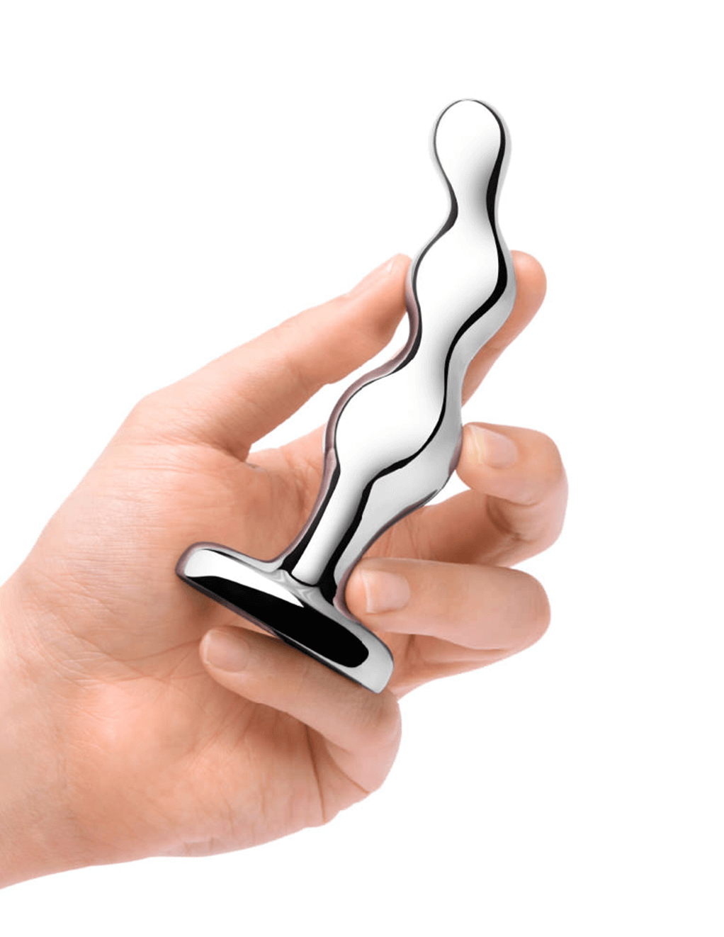 B-Vibe Stainless Steel Anal Beads