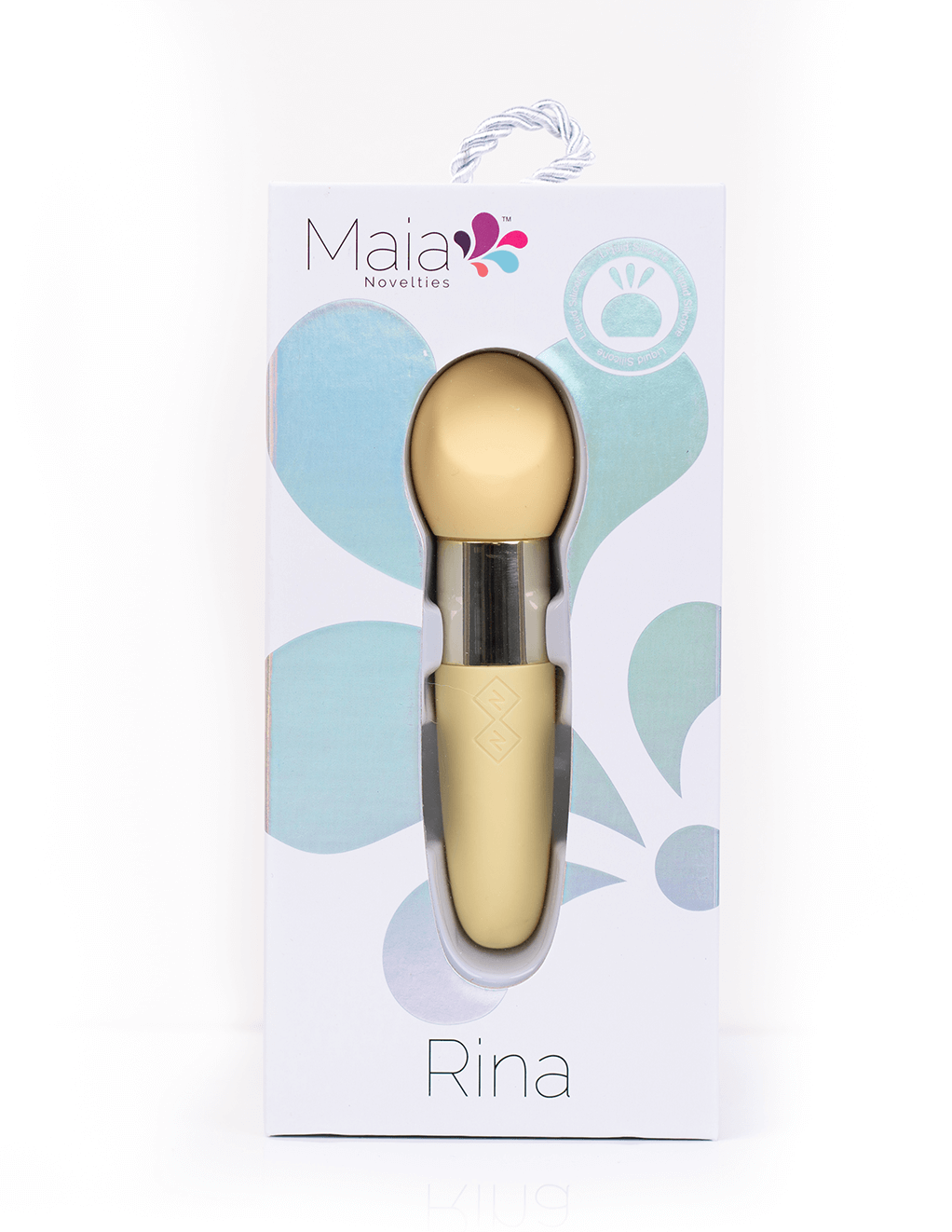 Maia Rina Dual Motor Vibrator - Yellow Package
