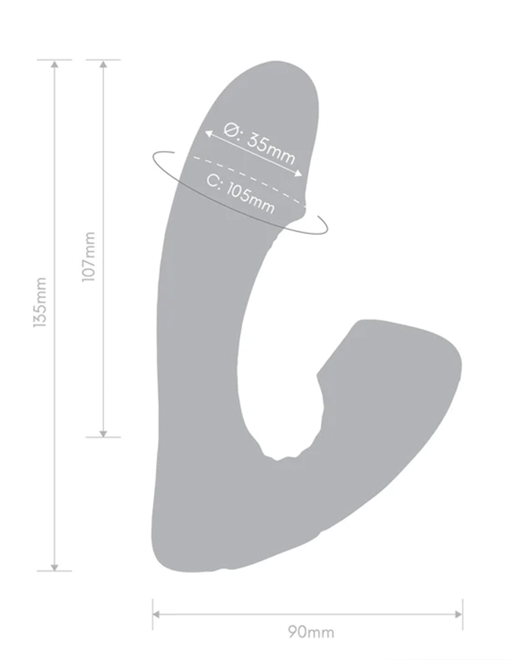 Together Internal Kisses Suction & G-Spot Vibrator