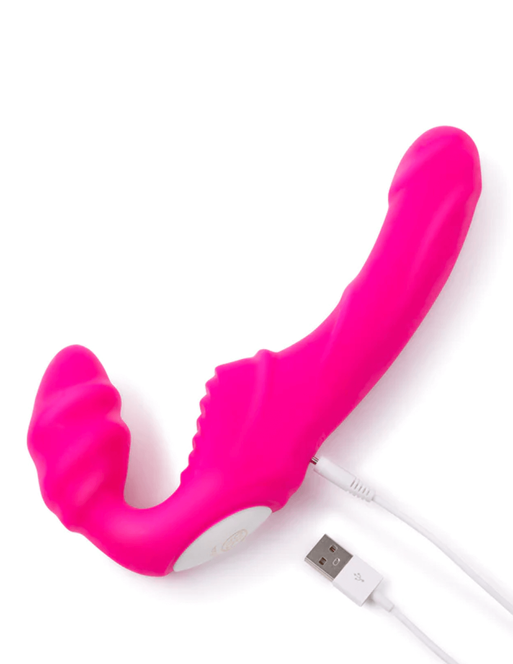 Strapless Together Vibrating Strapless Strap-On