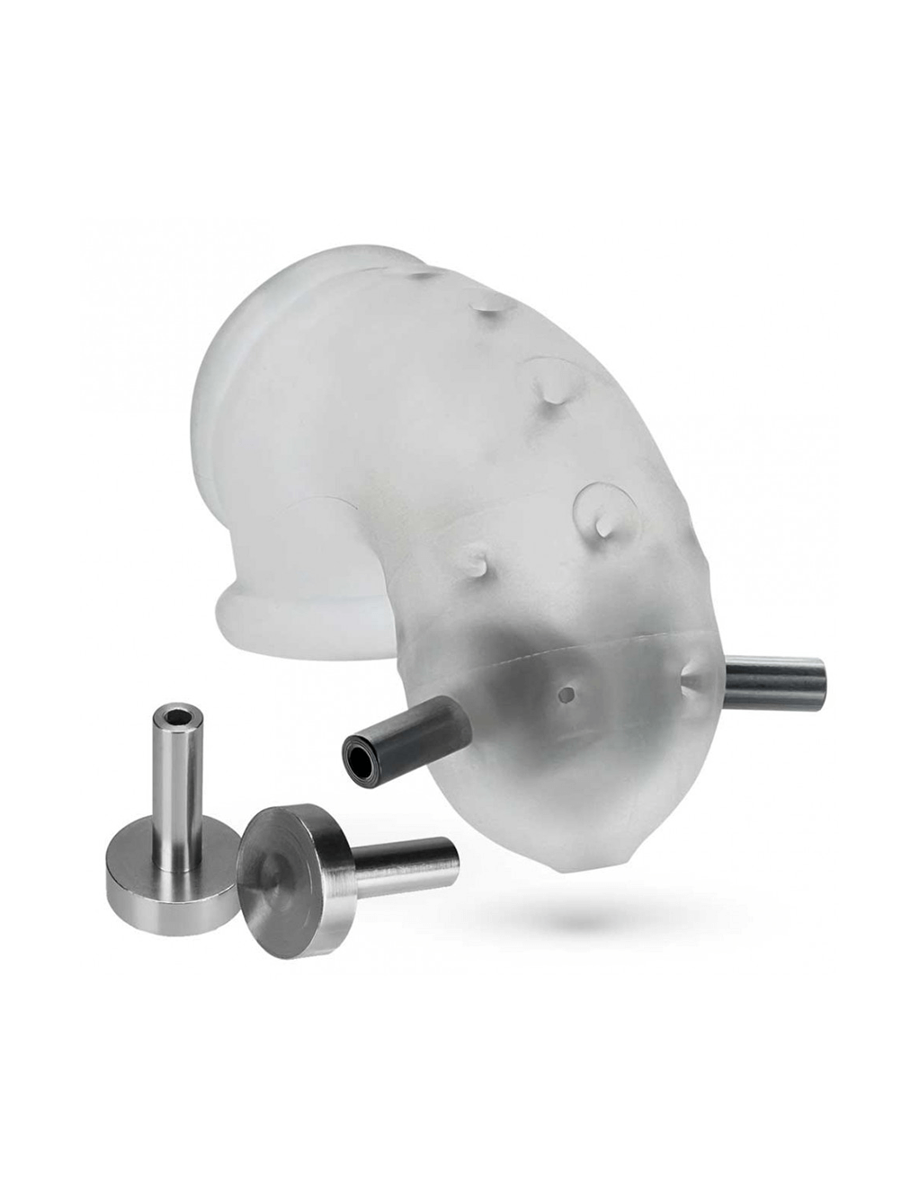 Airlock Electro Chastity - Clear Ice - Side 2