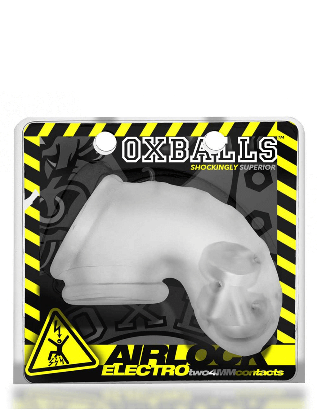 Airlock Electro Chastity - Clear Ice - Package Front