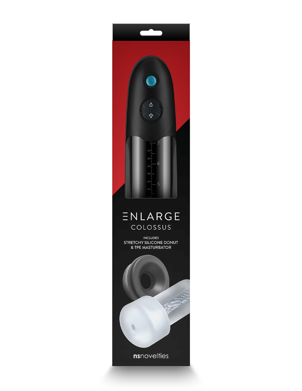 Enlarge - Colossus Pump - Black - Package Back