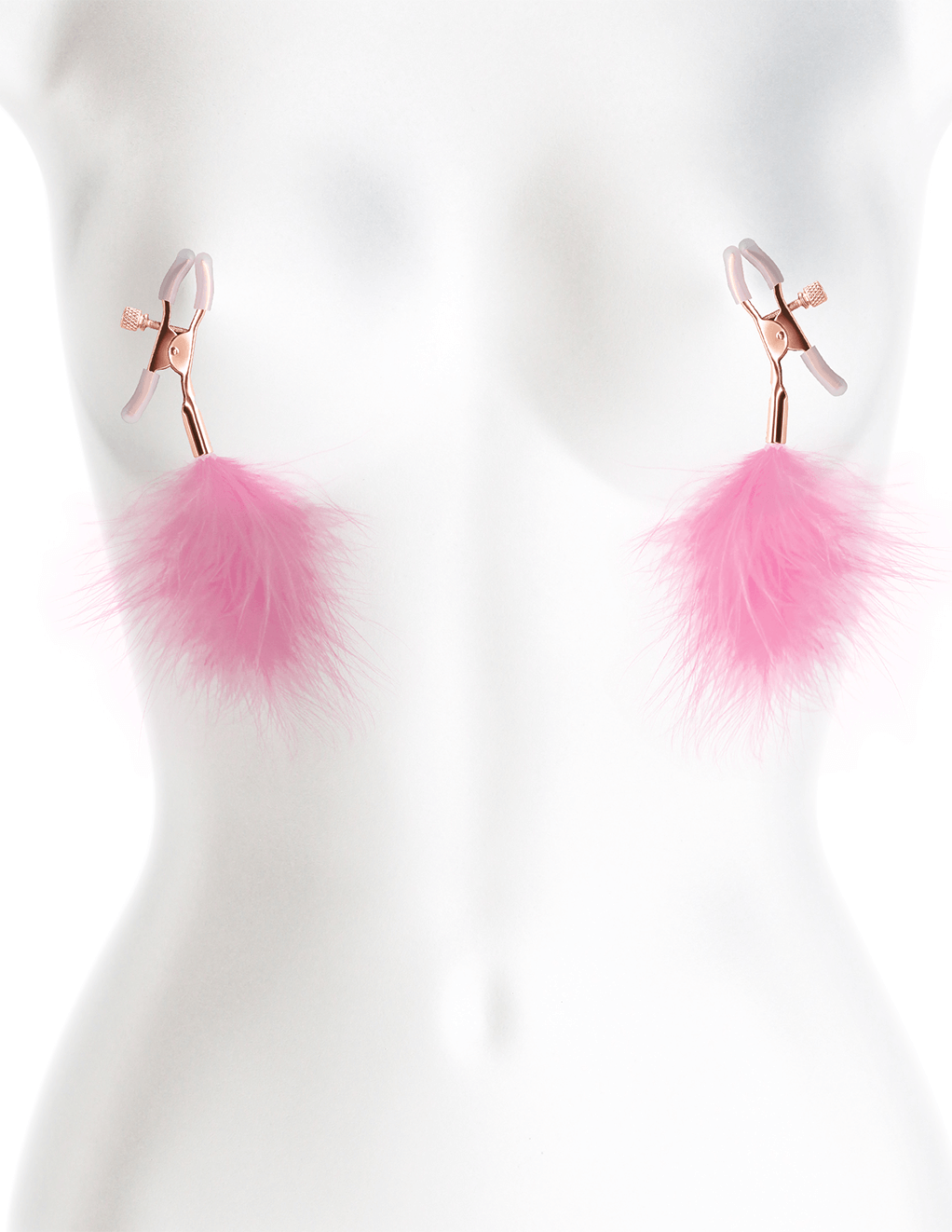 Adjustable Feather Clamps F1 - Pink Clamps