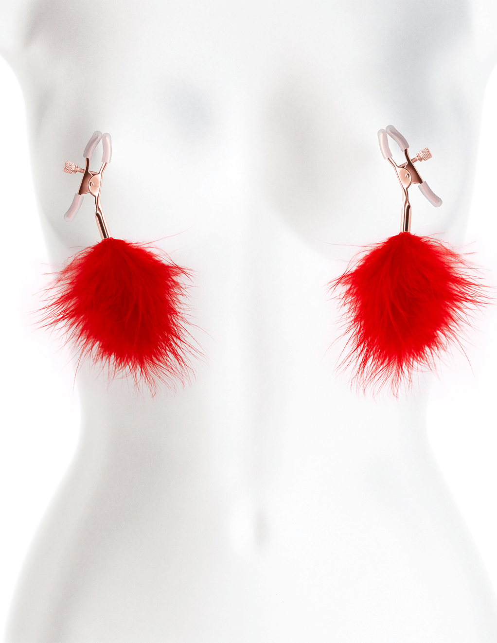 Adjustable Feather Clamps F1 - Red Clamps