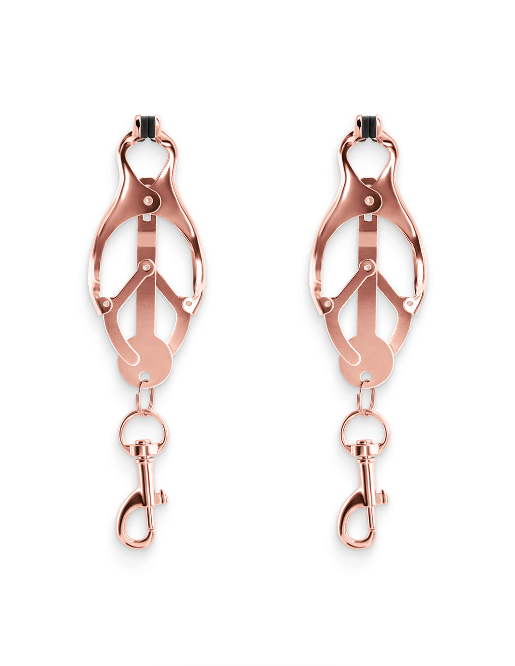 Butterfly Clamps w/ Clip C3 - Rose Gold