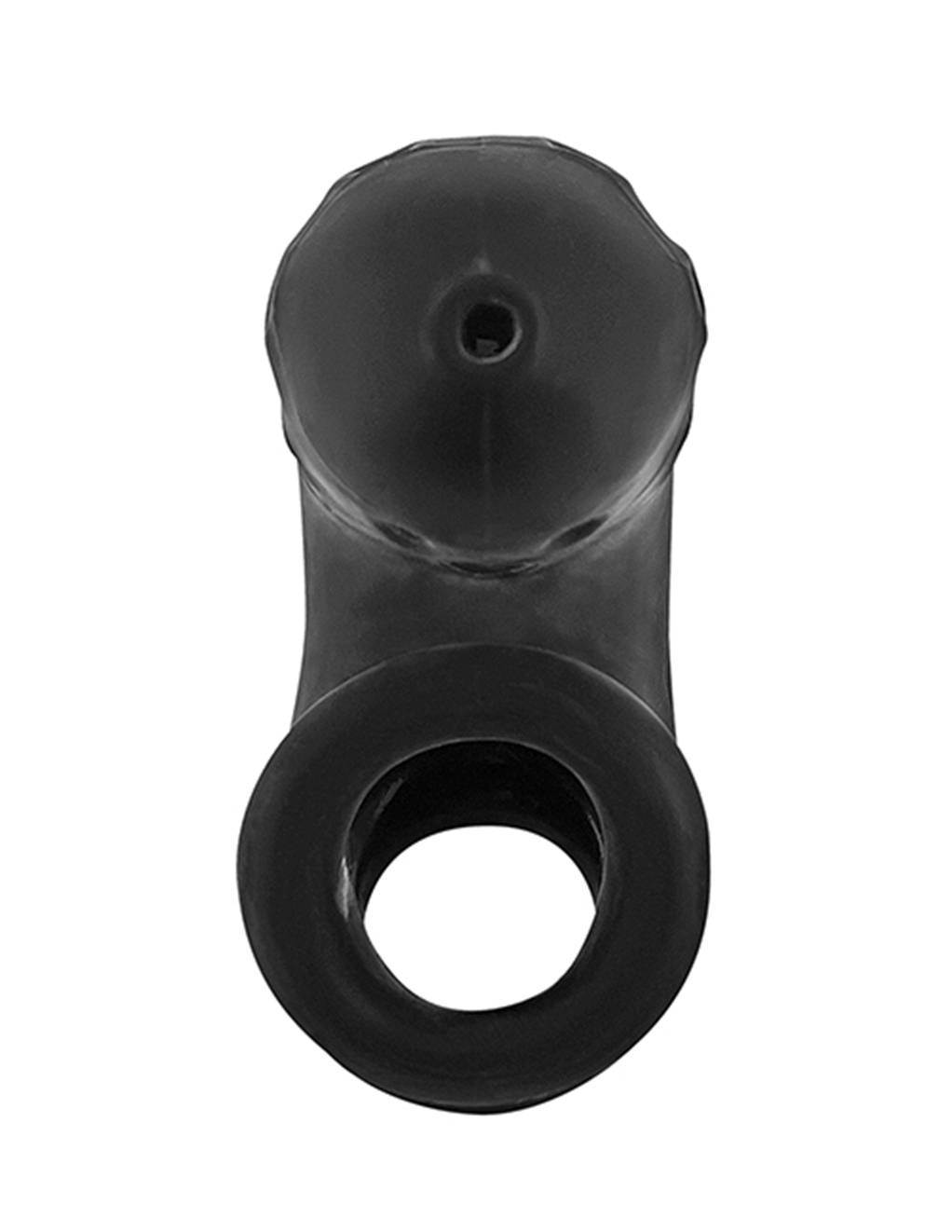 Airlock Chastity - Black Ice - Front Bottom