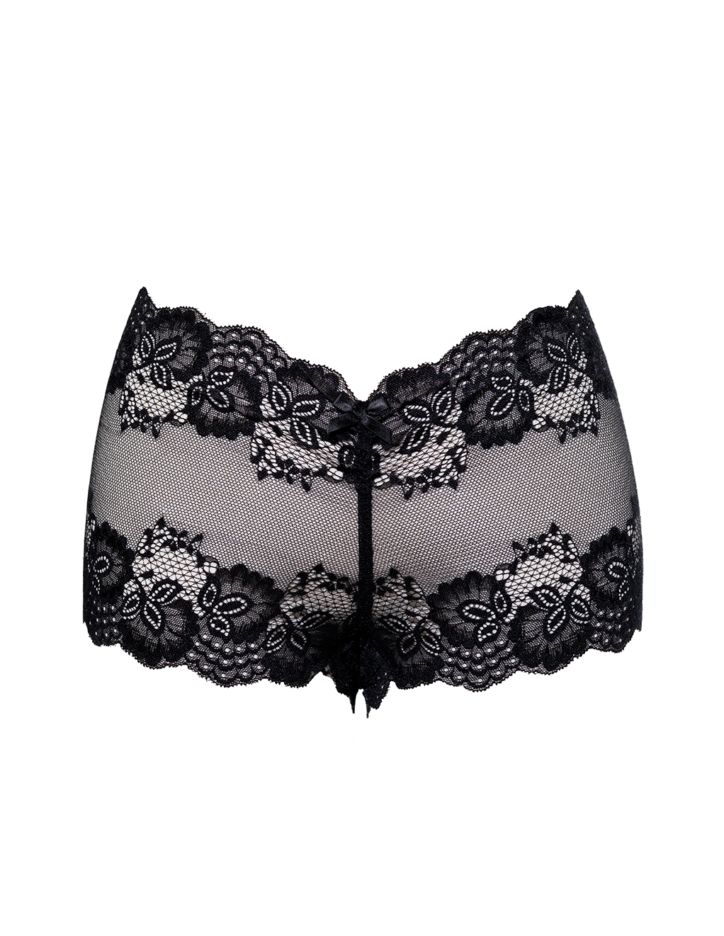 Adore Rouched Back Lace Boyshort