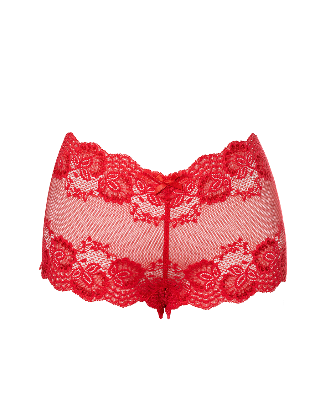 Adore Rouched Back Lace Boyshort