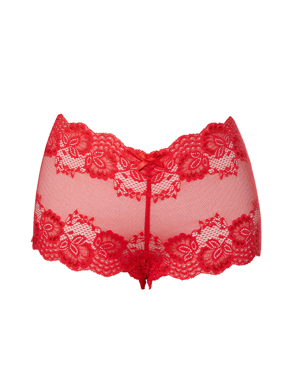 Adore Rouched Back Lace Boyshort