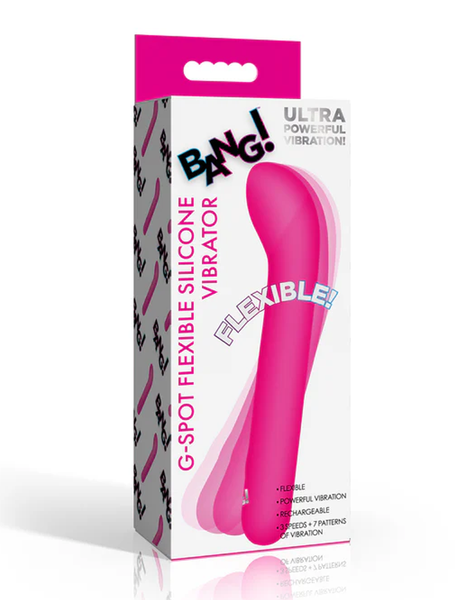 Bang! G-Spot Flexible Silicone Vibrator | Sex Toys at Hustler Hollywood