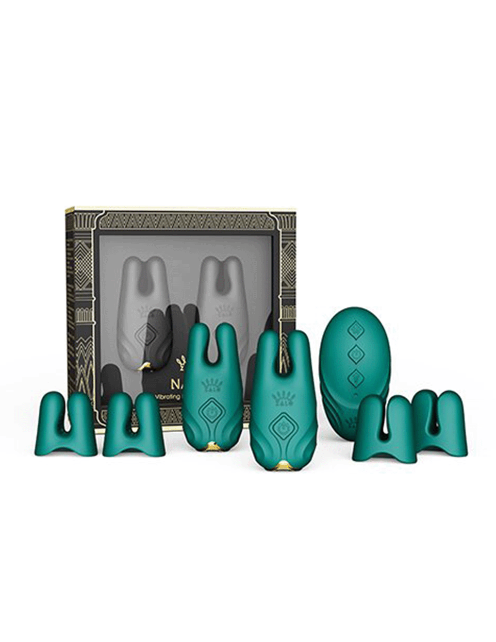 Zalo Nave Vibrating Nipple Clamps