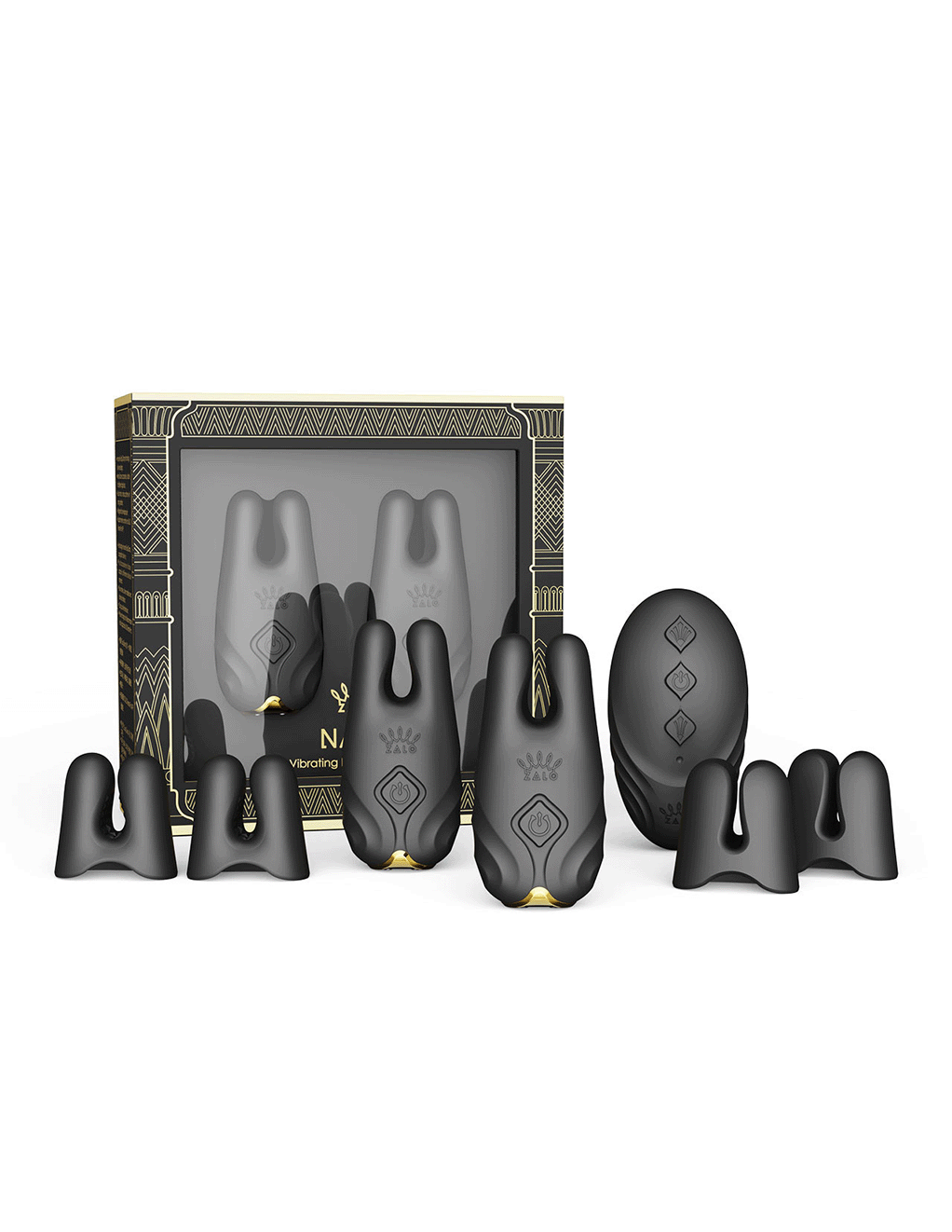 Zalo Nave Vibrating Nipple Clamps