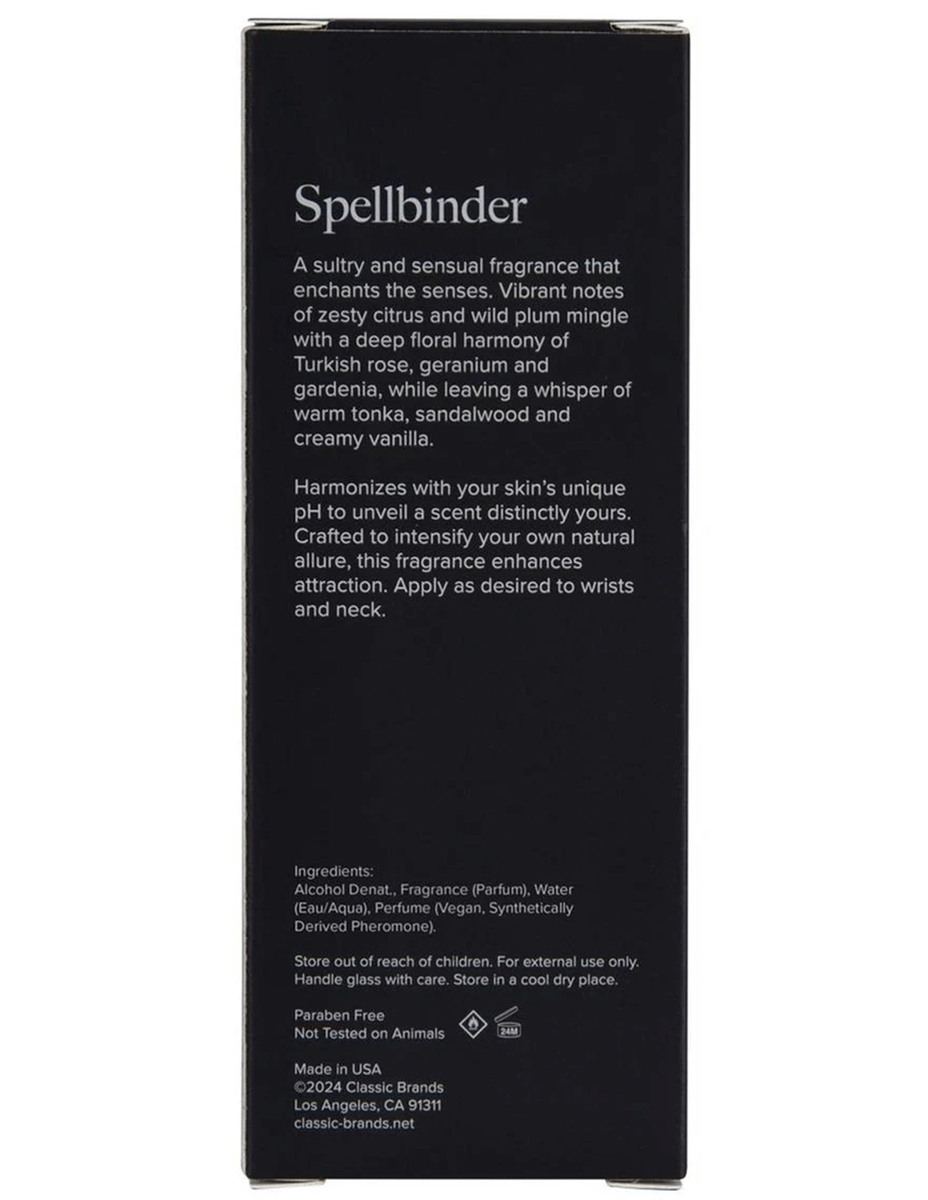 Pure Instinct Pheromone Perfume Spray Velvet