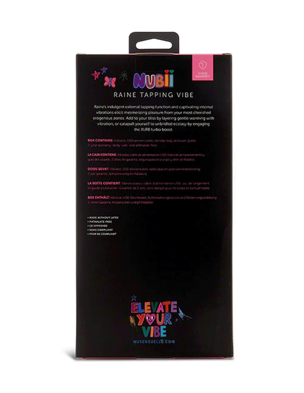 Nu Sensuelle Nubii Raine Tapping Dual Vibrator