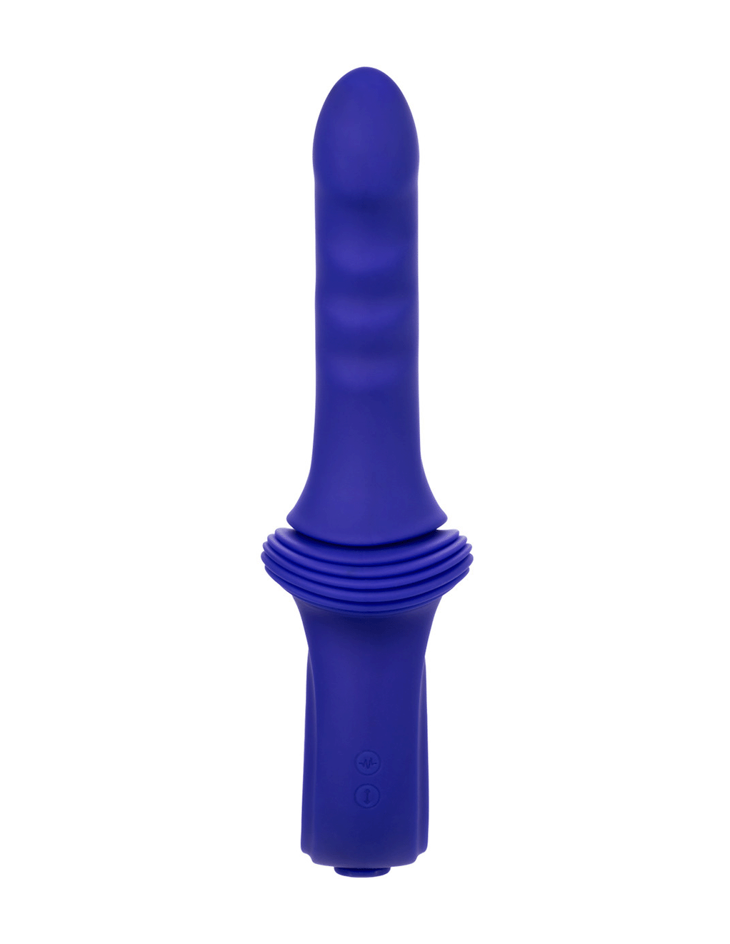 Overdrive Ridged Thruster Thrusting Silicone Dildo