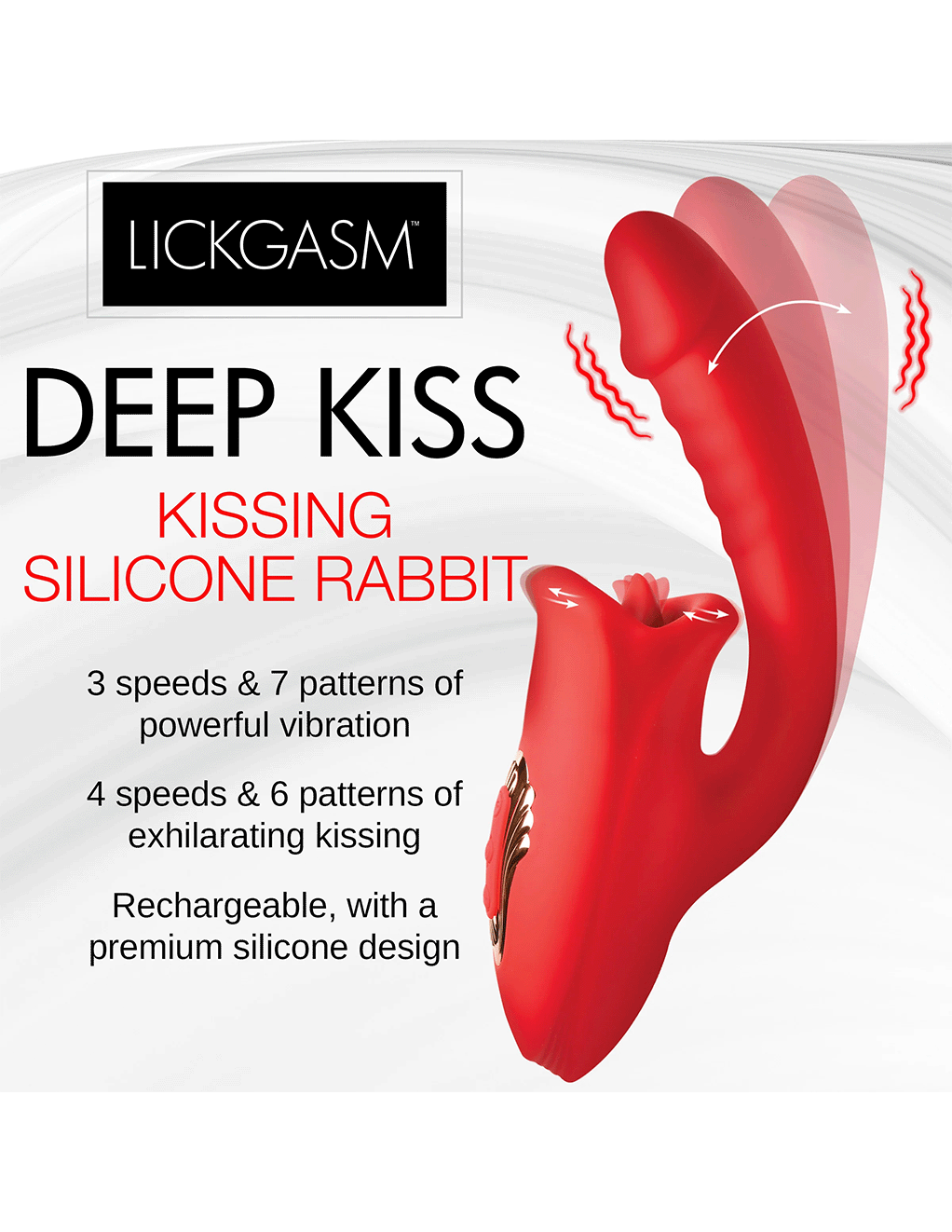 Lickgasm Deep Kiss Kissing Rabbit