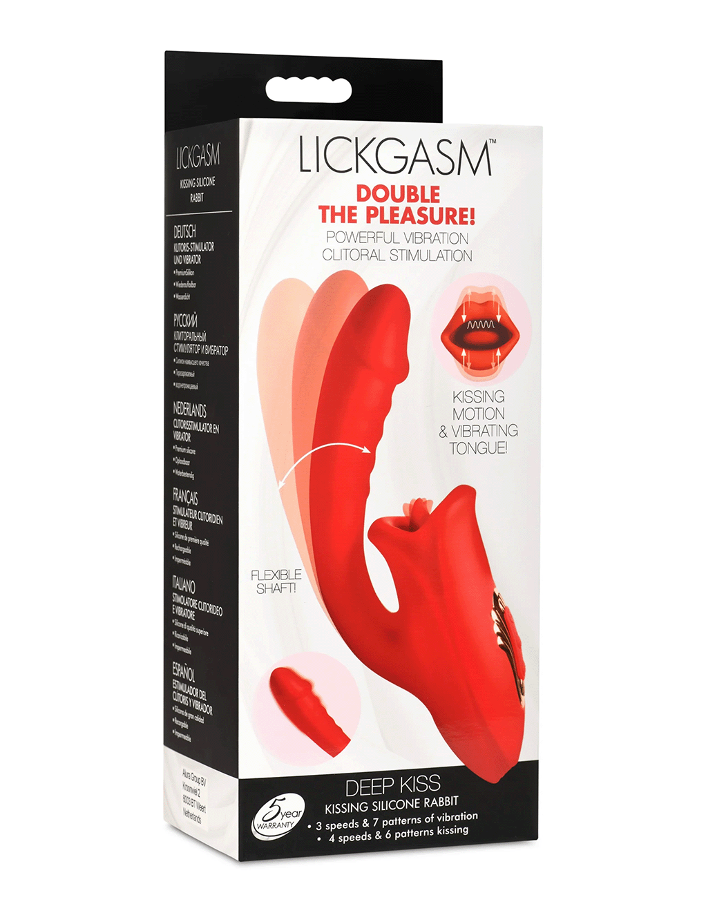 Lickgasm Deep Kiss Kissing Rabbit