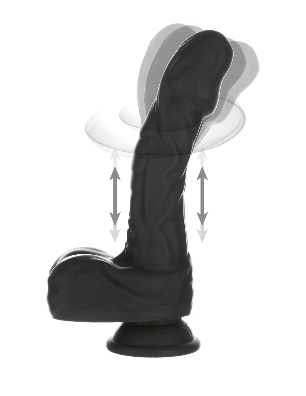 Naked Addiction 8.6in Thrusting Rotating Dildo