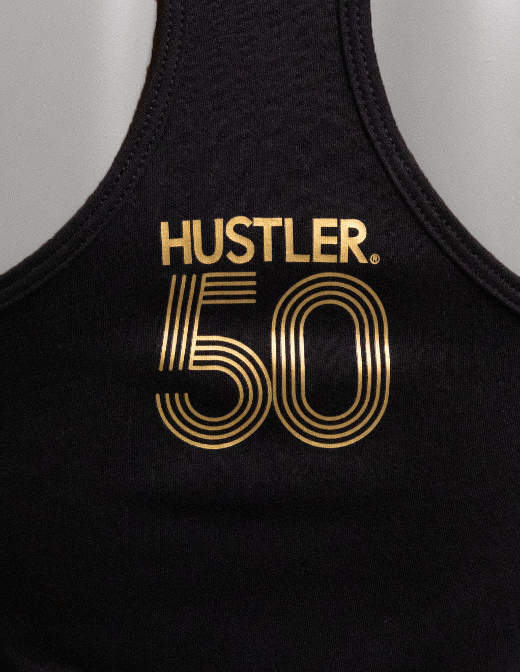 HUSTLER 50th Anniversary Racer Back Long Tank