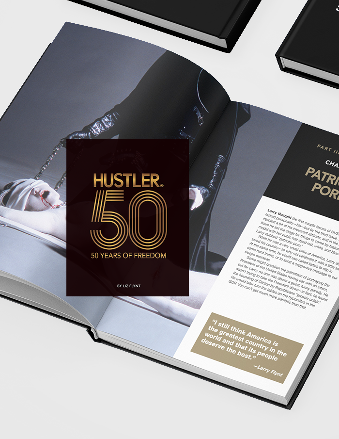 HUSTLER®50: 50 Years of Freedom - Hardcover Collectors Book