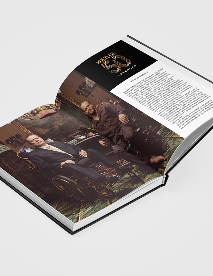 HUSTLER®50: 50 Years of Freedom - Hardcover Collectors Book