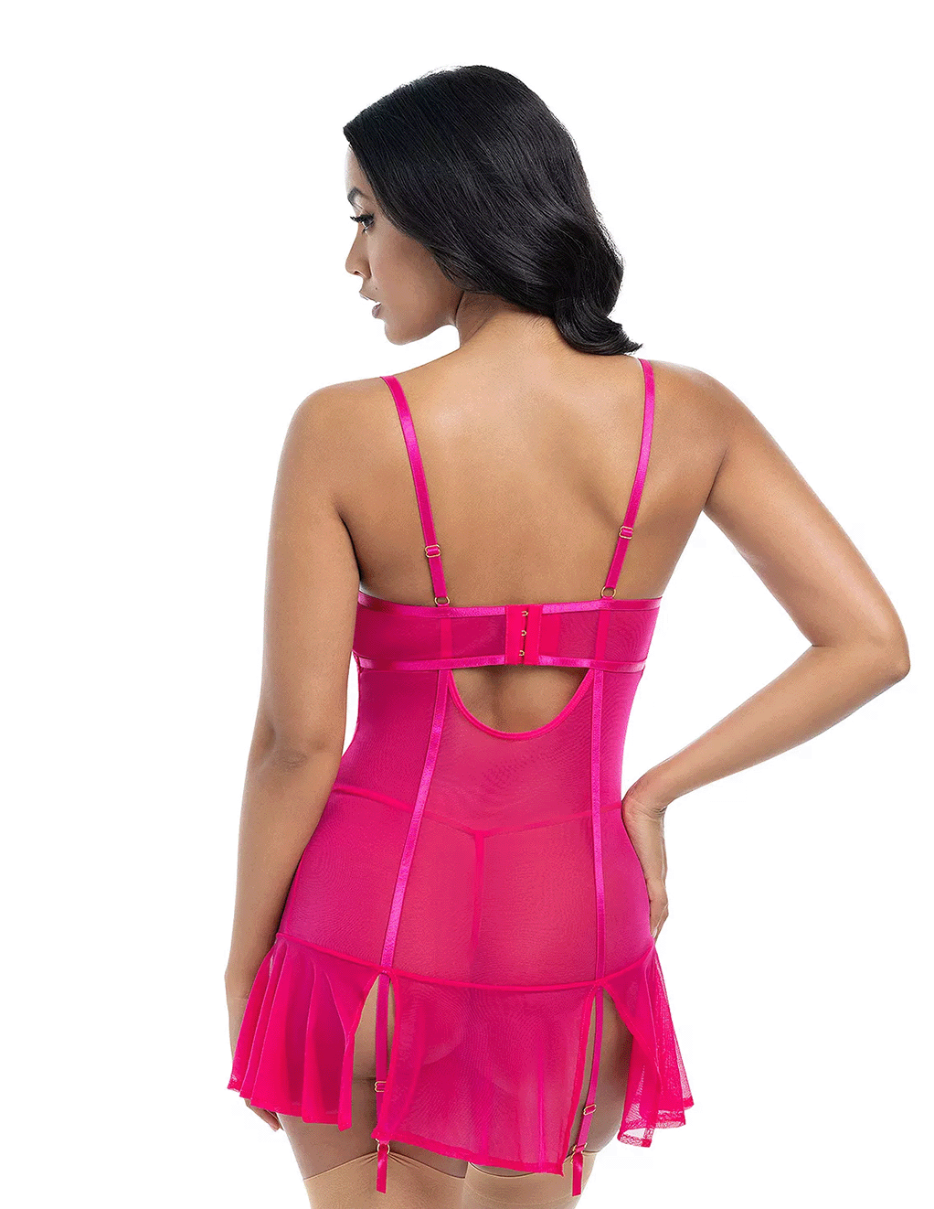 Milana Split Front Babydoll