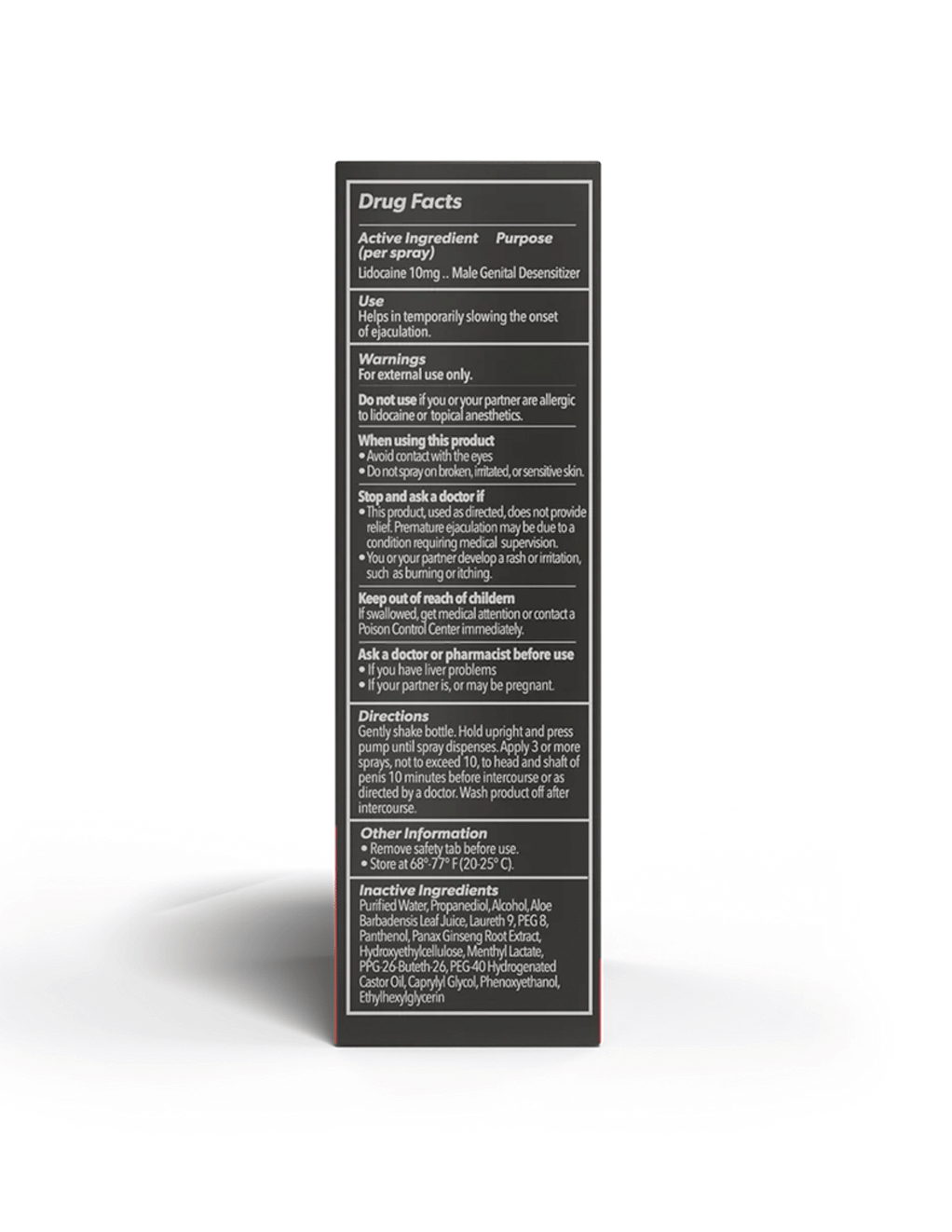 Popstar Climax Control Delay Spray