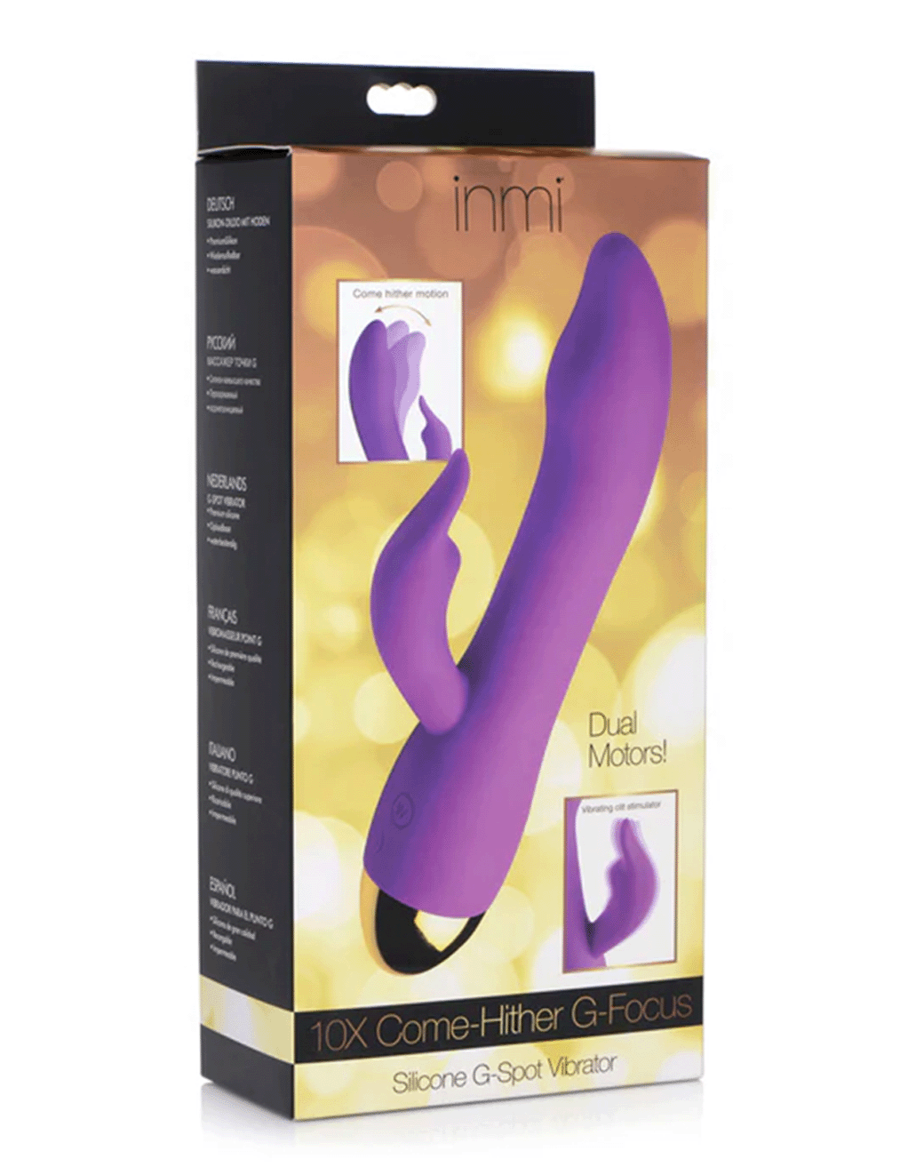 Come Hither G-Focus G-Spot Silicone Rabbit Vibrator
