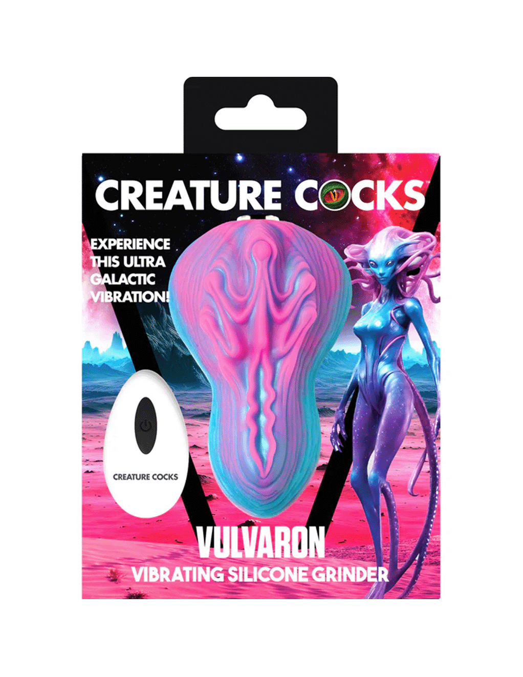 Vulvaron Vibrating Remote Control Silicone Grinder