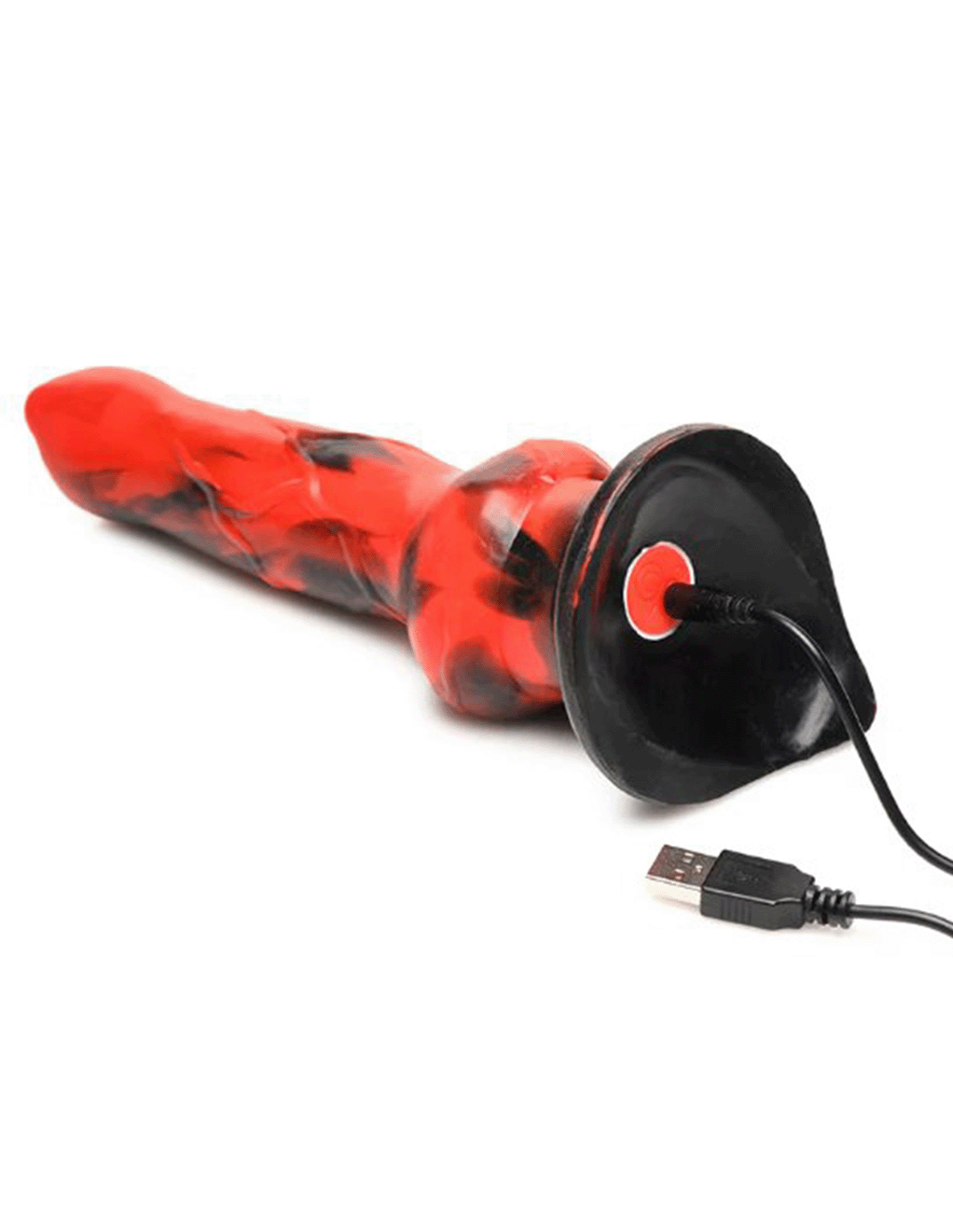 Vibra Beast Vibrating Silicone Dildo