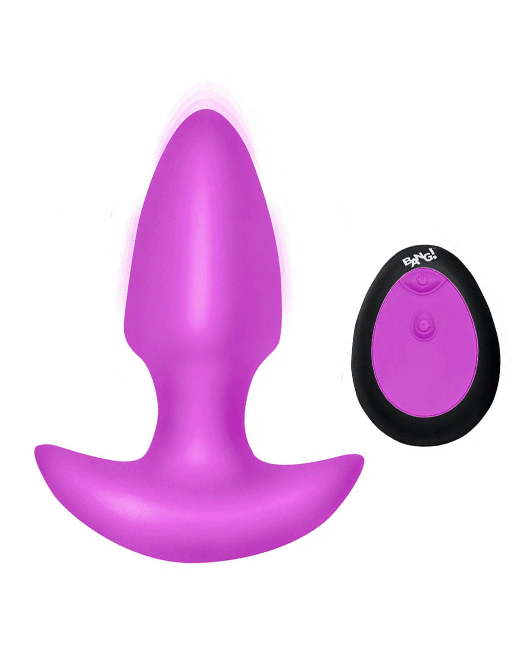 Bang! Thrusting & Vibrating Silicone Butt Plug