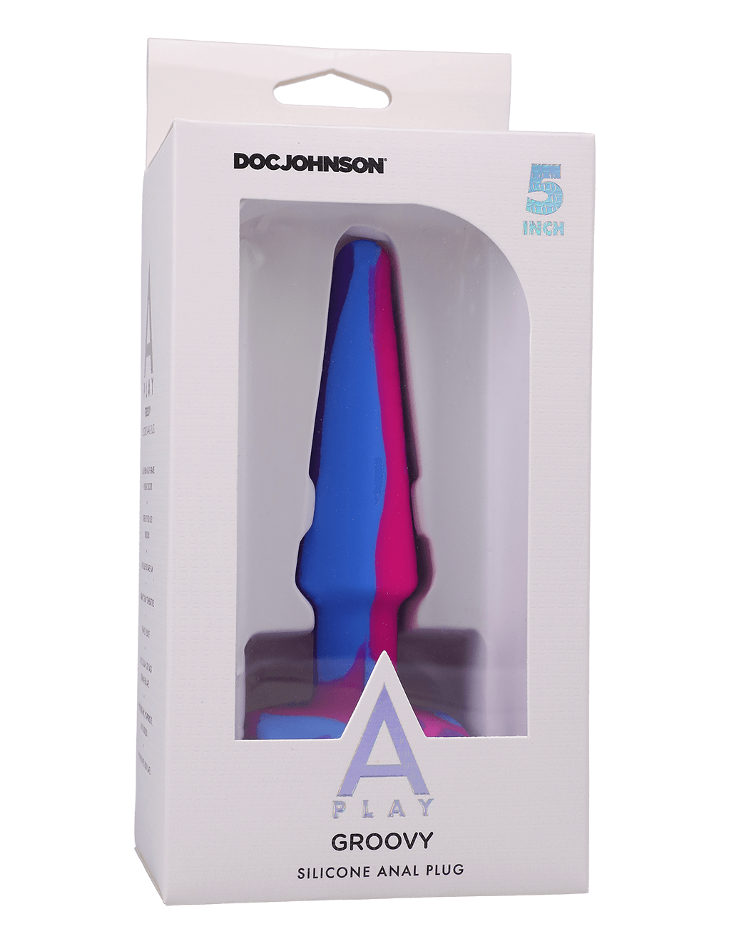 A-Play Groovy 5 inch Plug Berry Package