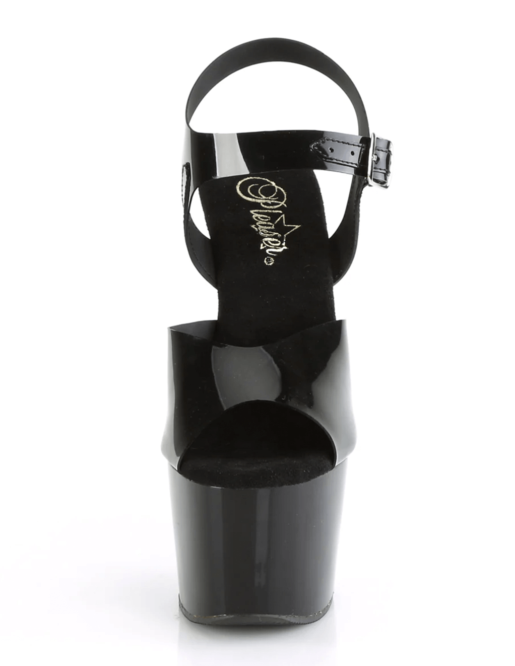 Pleaser Adore 708N - Black - Front