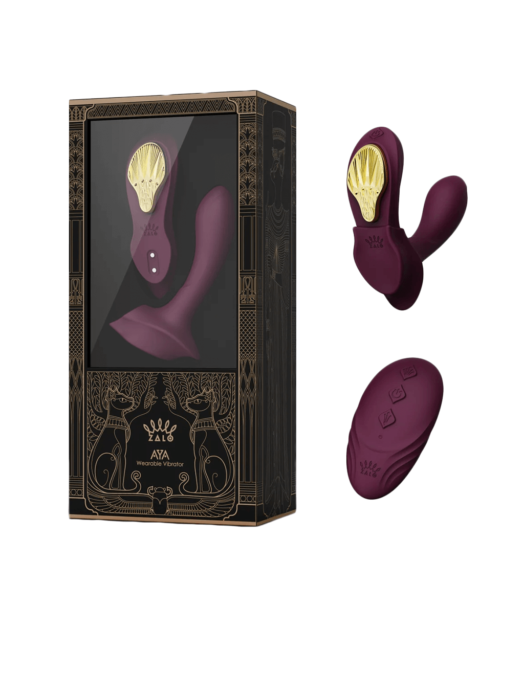 Zalo Aya - Velvet Purple - Product With Box