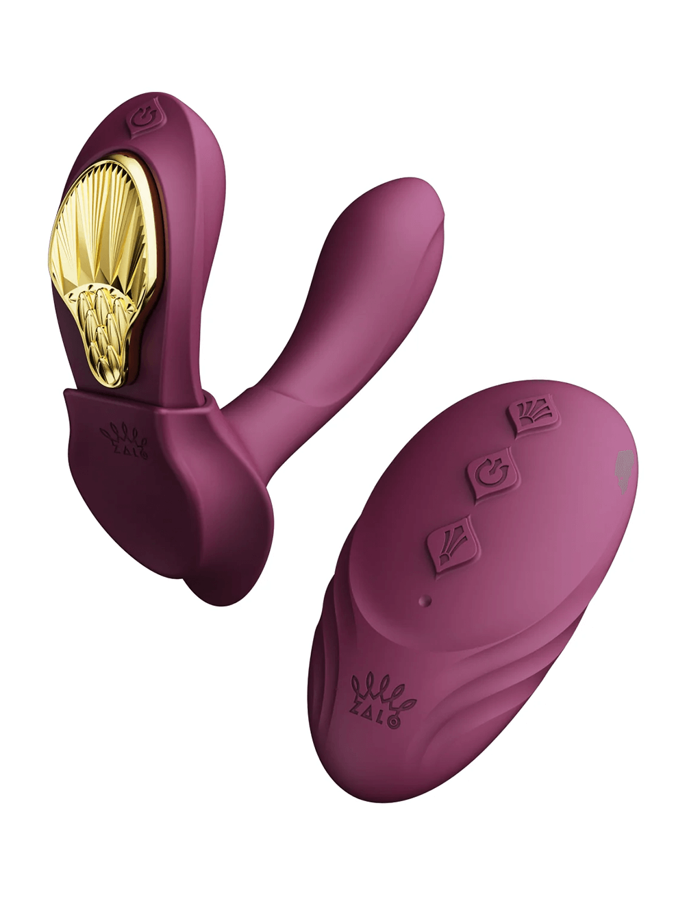 Zalo Aya - Velvet Purple - Product With Remote