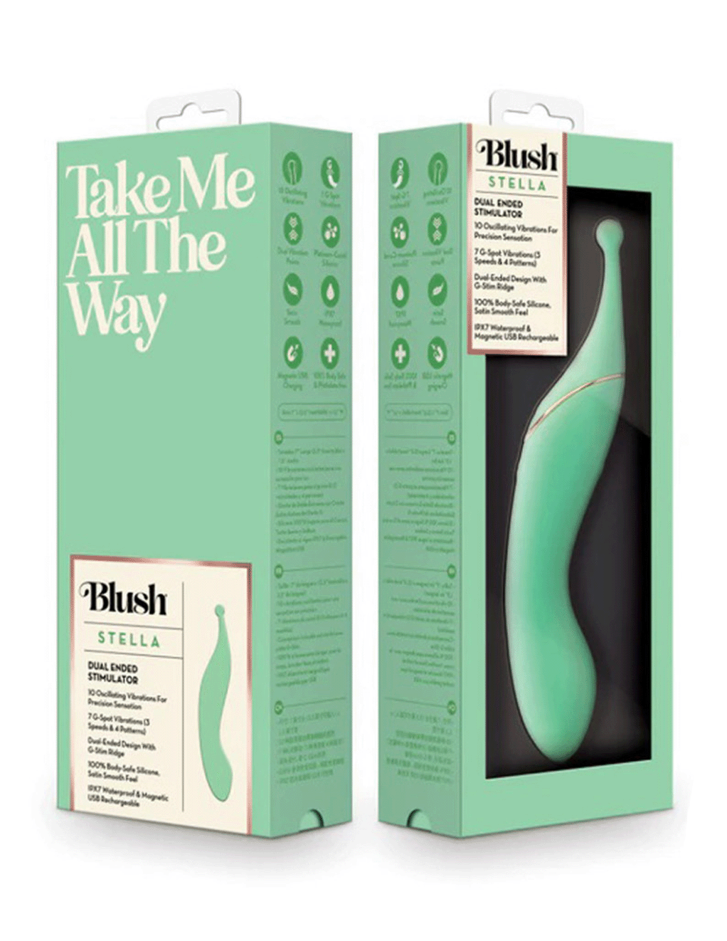 Blush Stella Dual Ended Wand