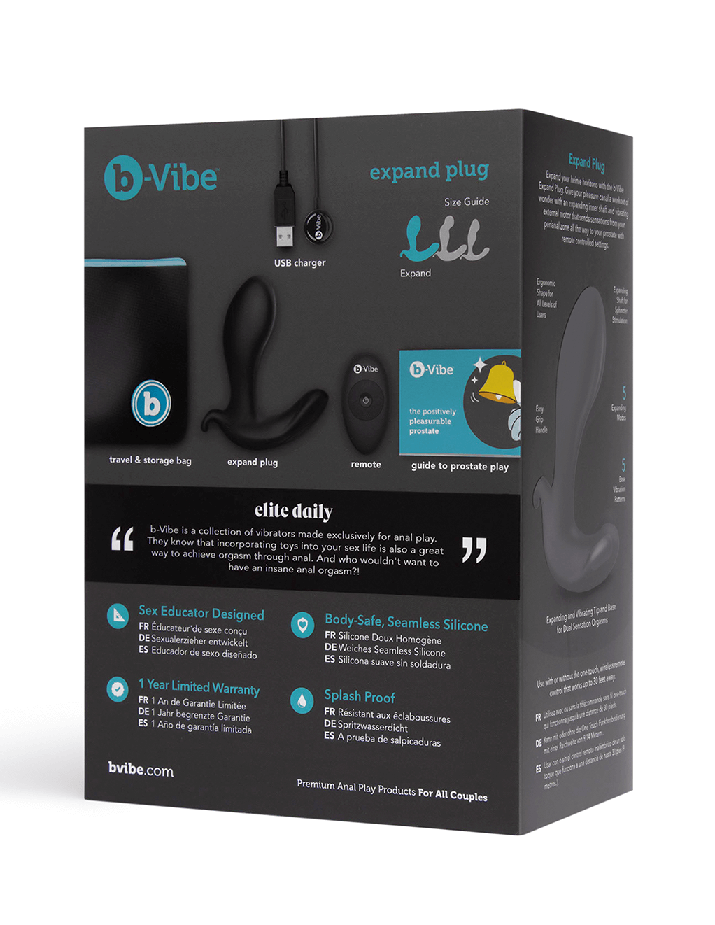 B-Vibe Expand Plug