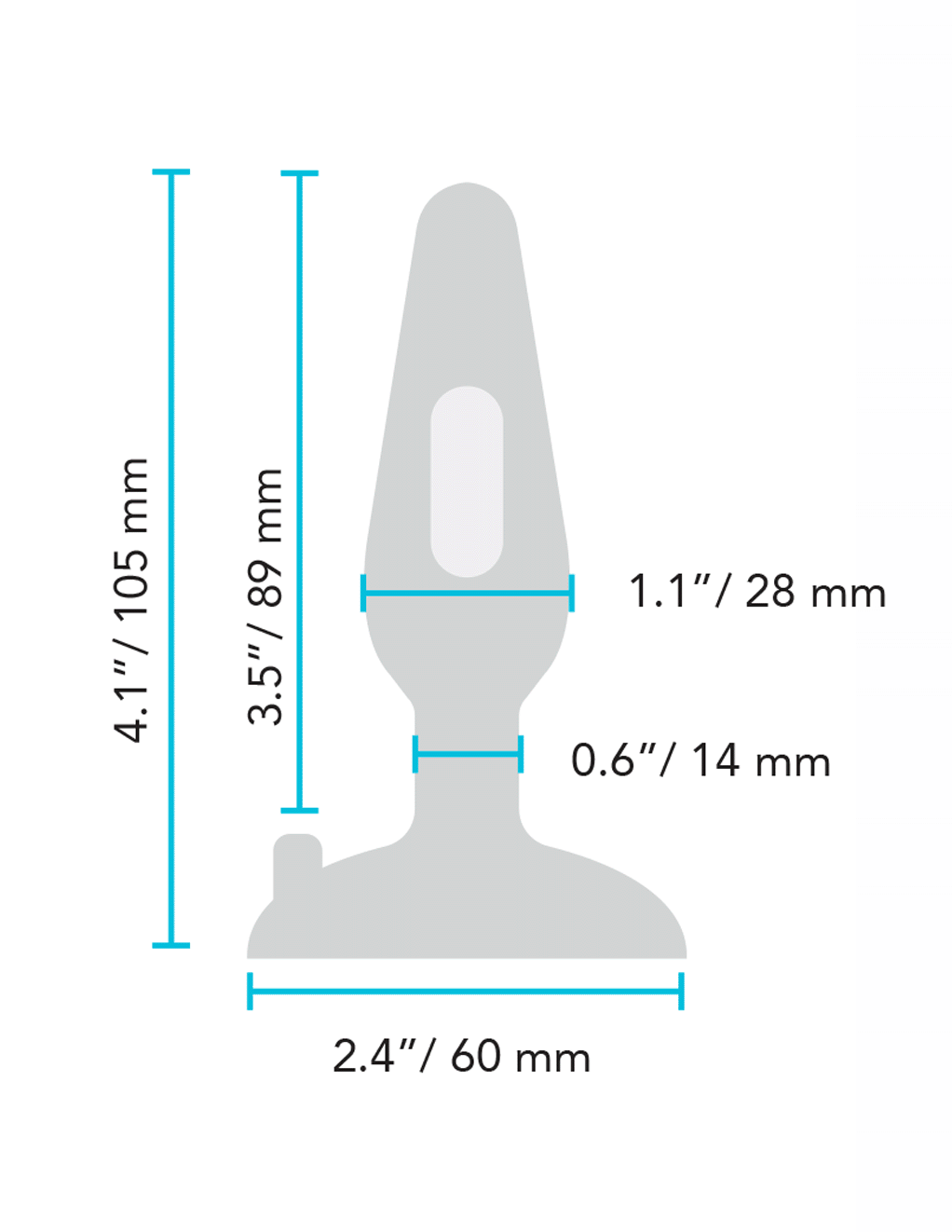 B-Vibe Beginners Vibrating Plug