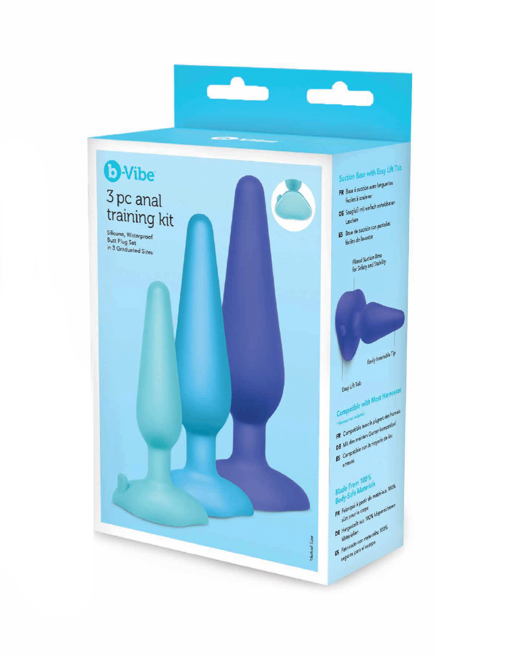 B-Vibe 3 Pc Anal Training Kit
