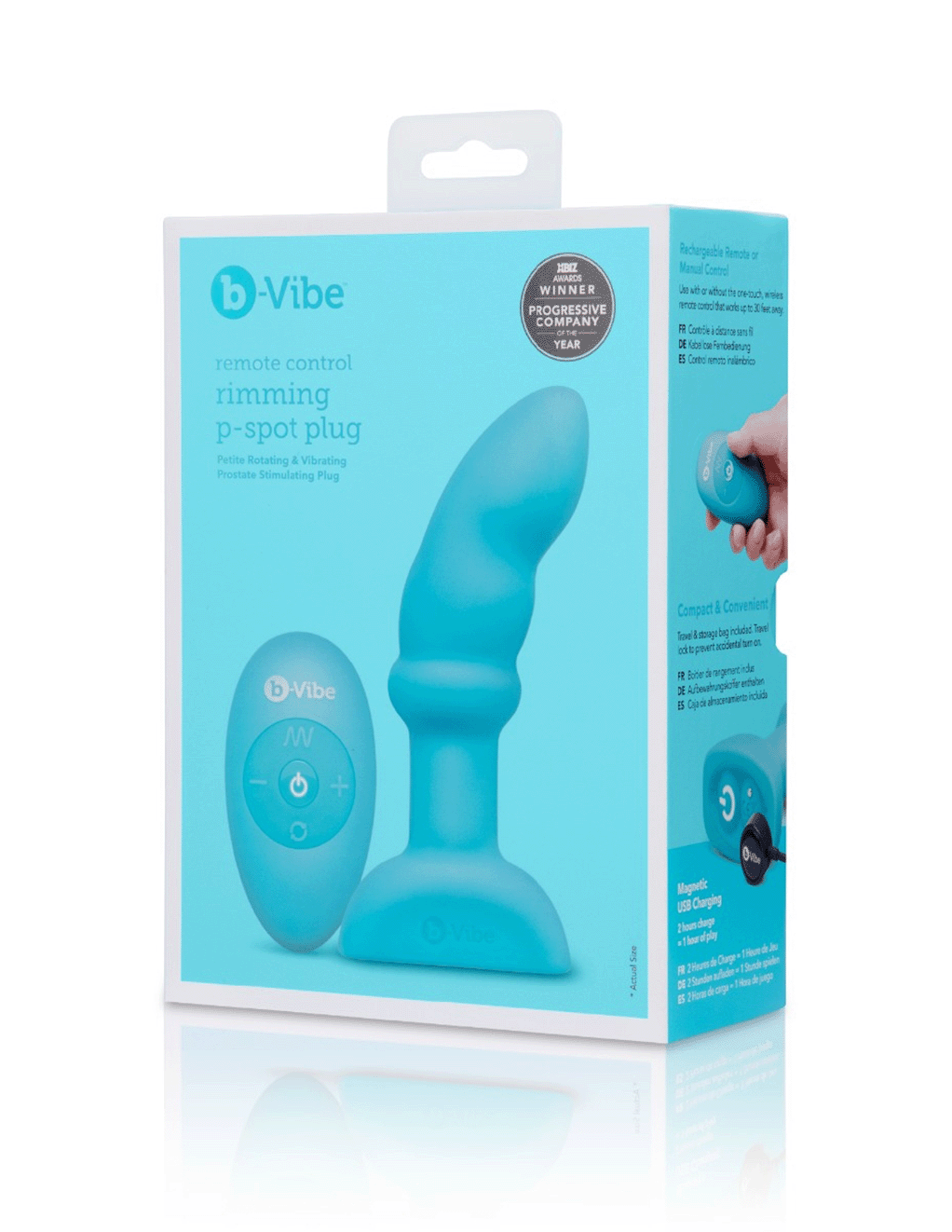 B-Vibe Remote Control Rimming Prostate Plug
