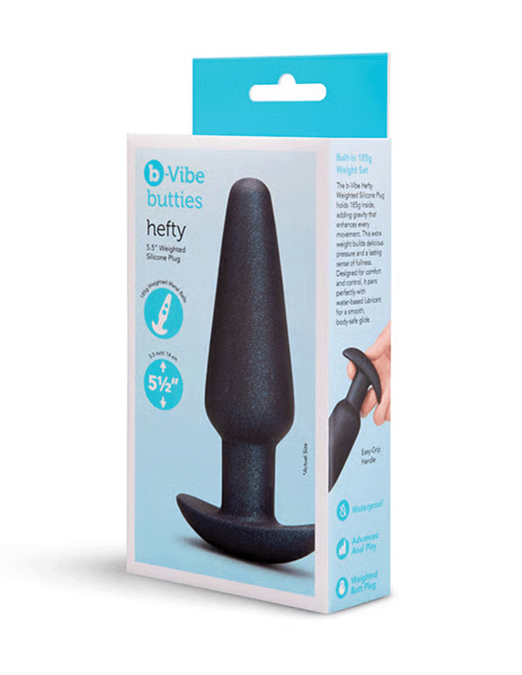 b-Vibe Hefty Weighted Silicone Plug