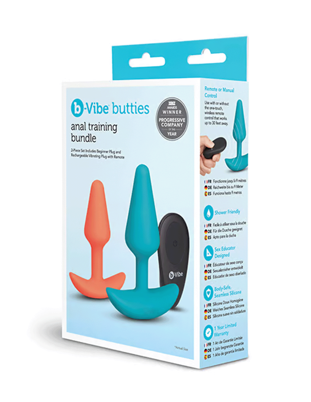 b-Vibe Butties Anal Training Bundle